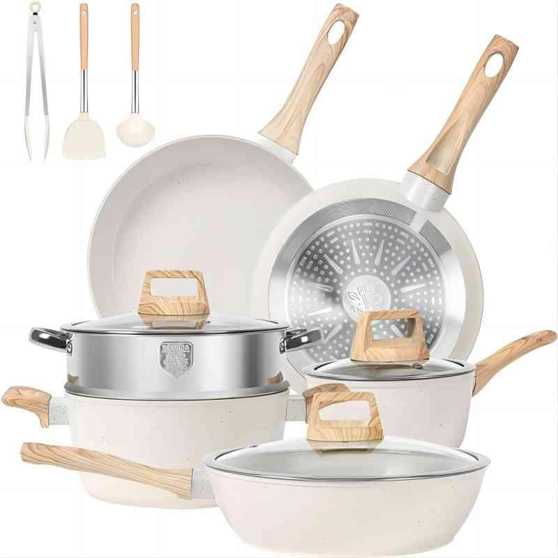 Granite Induction Cookware Set