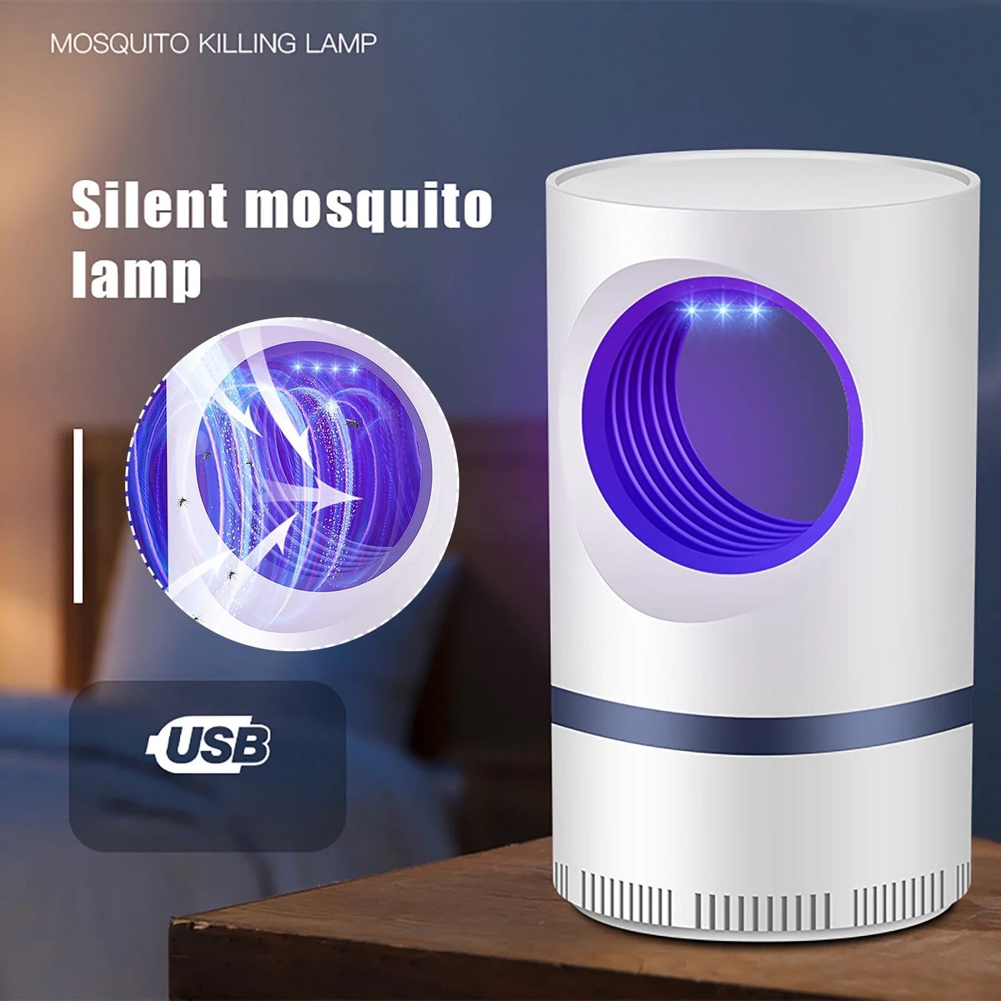 Verpetridure Clearance Mosquito Killer Lamp Electric Mosquito Zapper Mosquito Trap with Lights Insect Killer Indoor & Outdoor,Mosquito Exterminator for Fly Control,Suction Fan