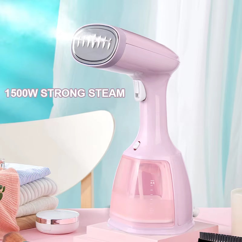 JetSteam™ 1500W Handheld Garment Steamer – Powerful, Portable, and Ready Wherever You Go